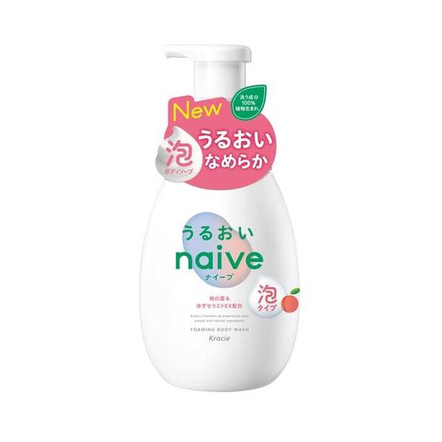 ナイーブ泡ボディソープ（うるおい）ポンプ 600ml