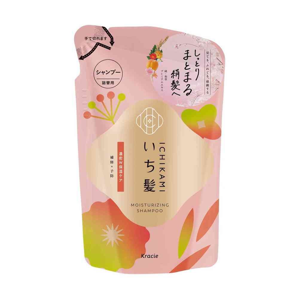 クラシエ いち髪 濃密W保湿ケア シャンプー 詰替用 320ml