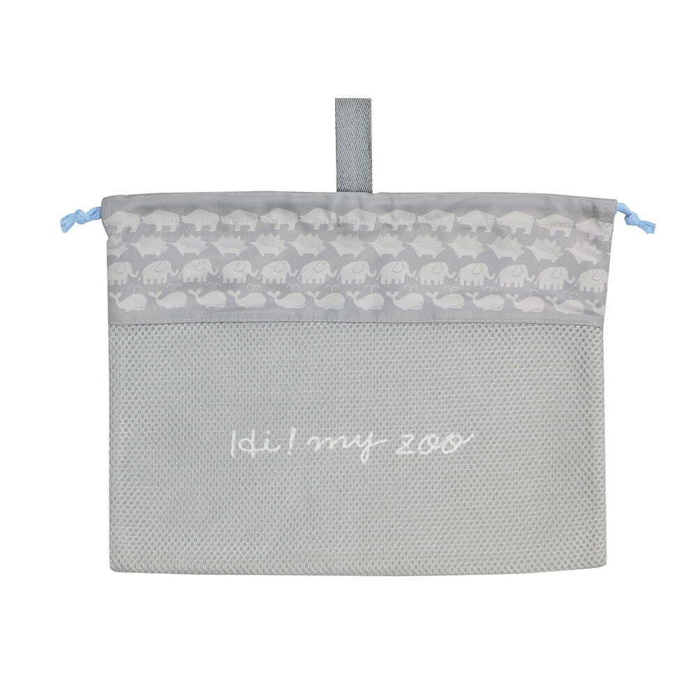 クツワ HIMYZOO メッシュ巾着袋 モノトーン 43g