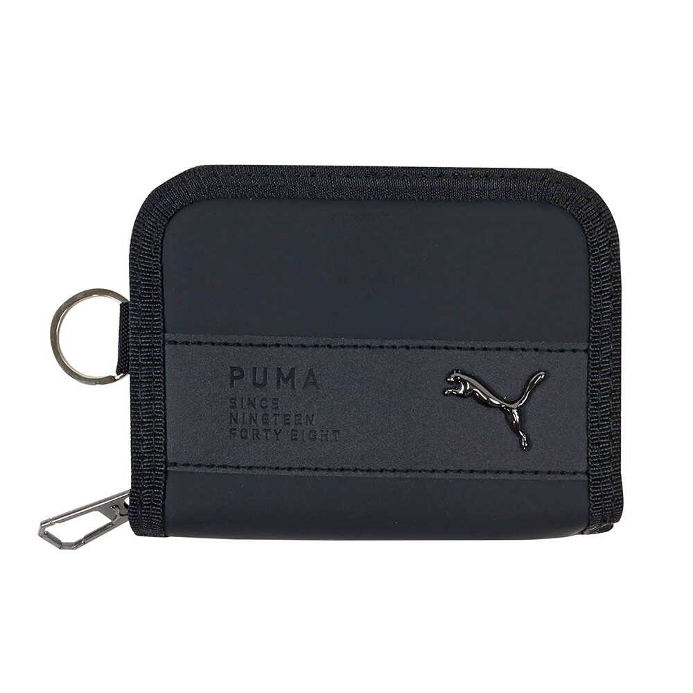 クツワ  2つ折りホックウォレット ブラック 112g