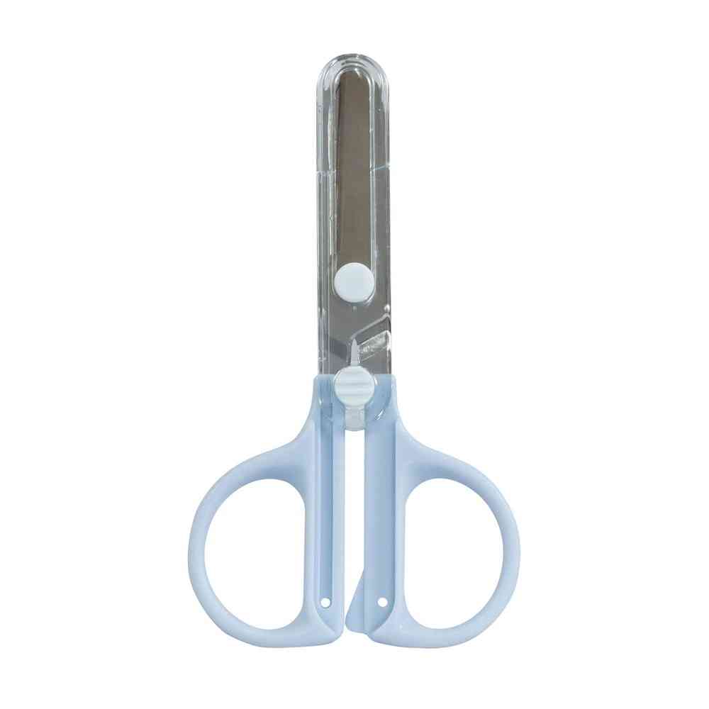 クツワ キャップ一体 コンパクトはさみ（左手用）