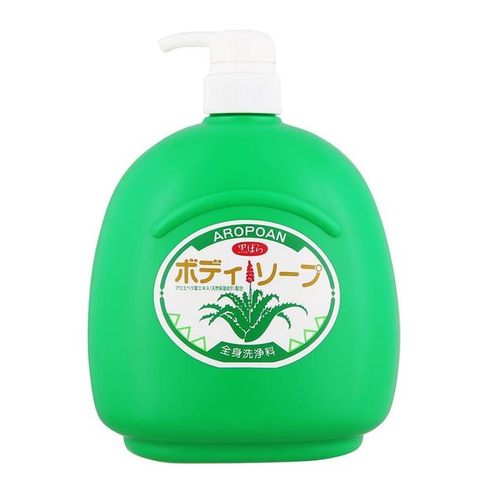 黒ばら本舗 アロポアン ボディソープ 本体 1200ml