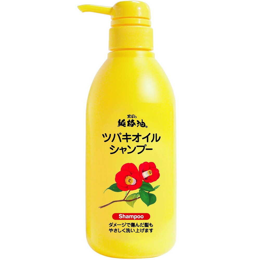 黒ばら本舗 ツバキオイル シャンプー 500ml