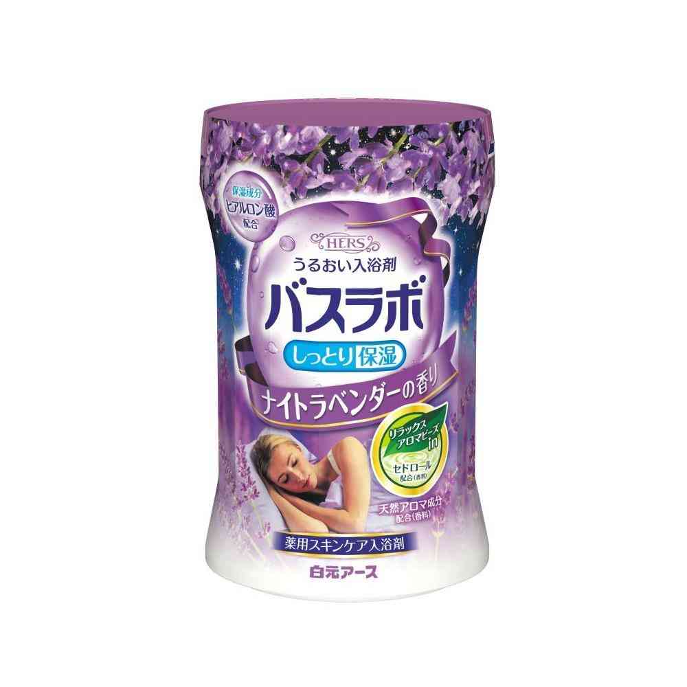 白元アース HERSバスラボ ボトル ナイトラベンダーの香り
