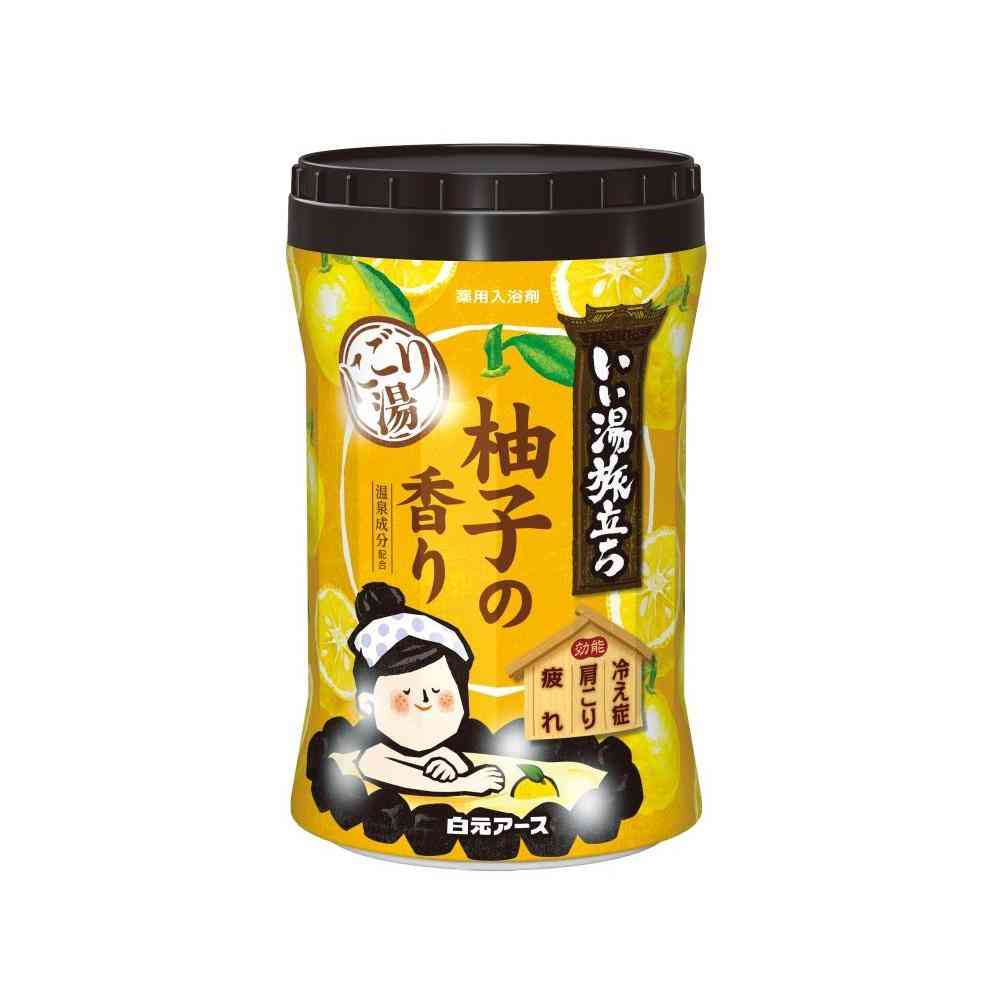白元アース いい湯旅立ち ボトル にごり湯 柚子の香り