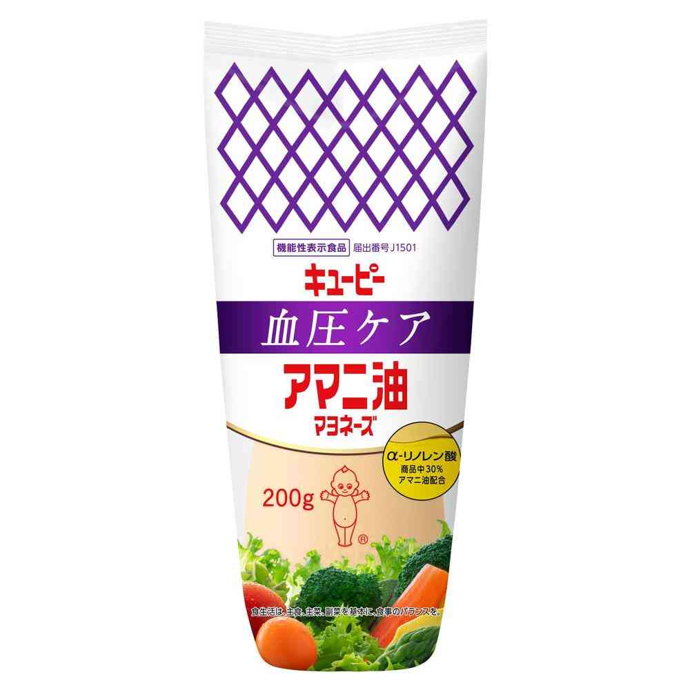 ◆[機能性表示食品]キユーピー アマニ油マヨネーズ 200g   [15個セット]