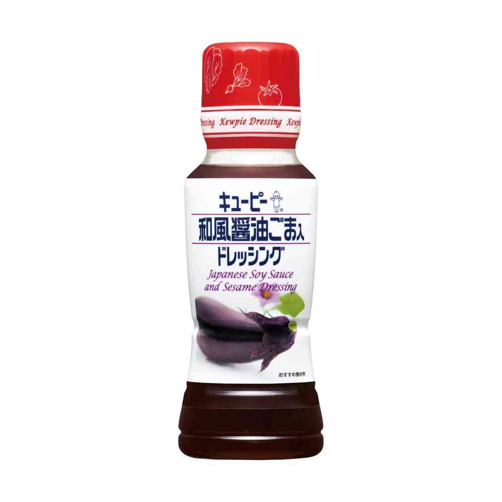 ◆キユーピー 和風醤油ごま入 ドレッシング 180ml   [12個セット]