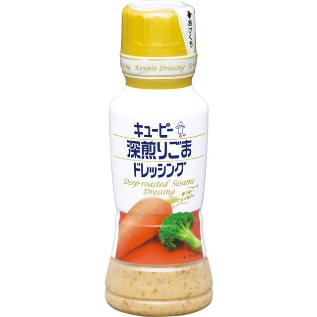 ◆キユーピー 深煎りごまドレッシング 180ml【12個セット】