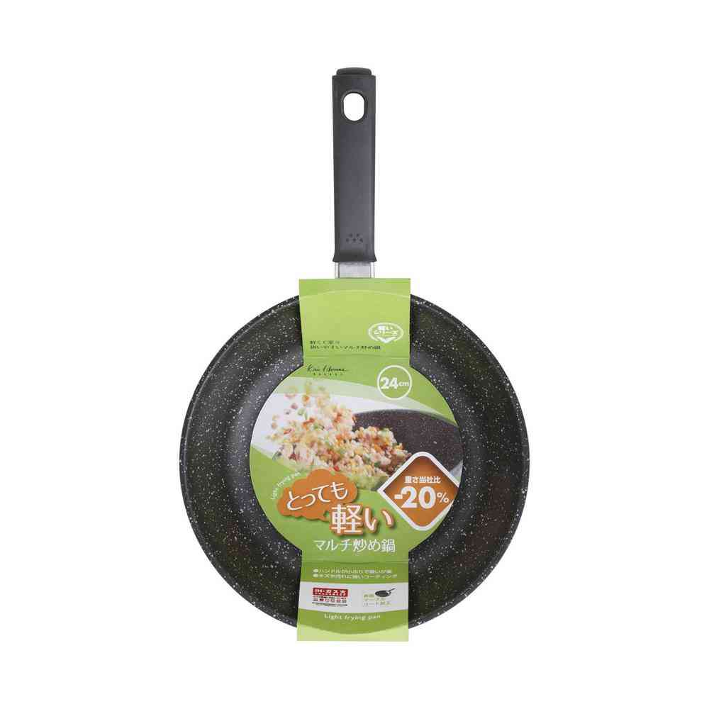 貝印 軽いマルチ炒め鍋 IH対応 24cm DW5633