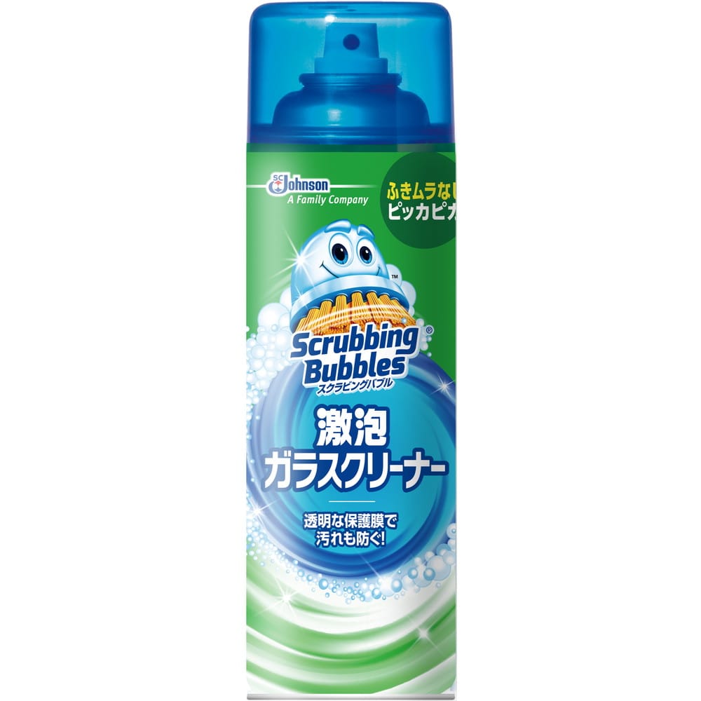 ジョンソン スクラビングバブル 激泡 ガラスクリーナー 480ml