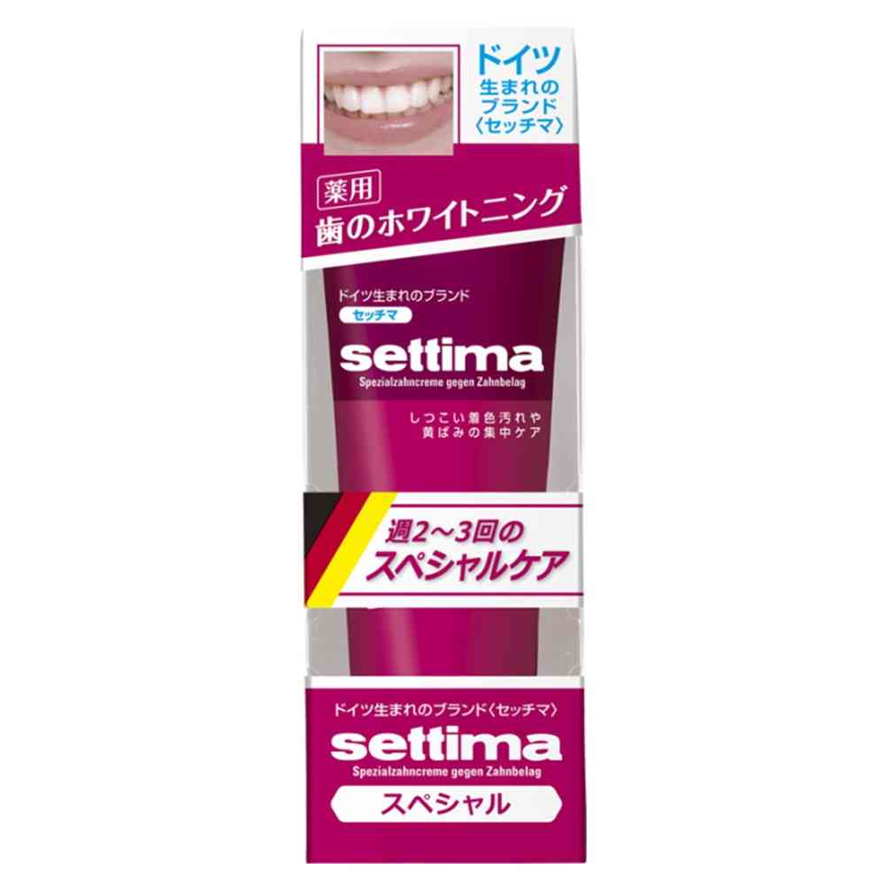 [医薬部外品]サンスター セッチマはみがきスペシャル ［スタンディングタイプ］ 80g