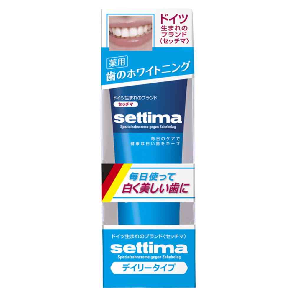 [医薬部外品]サンスター セッチマはみがきデイリータイプ ［スタンディングタイプ］ 80g