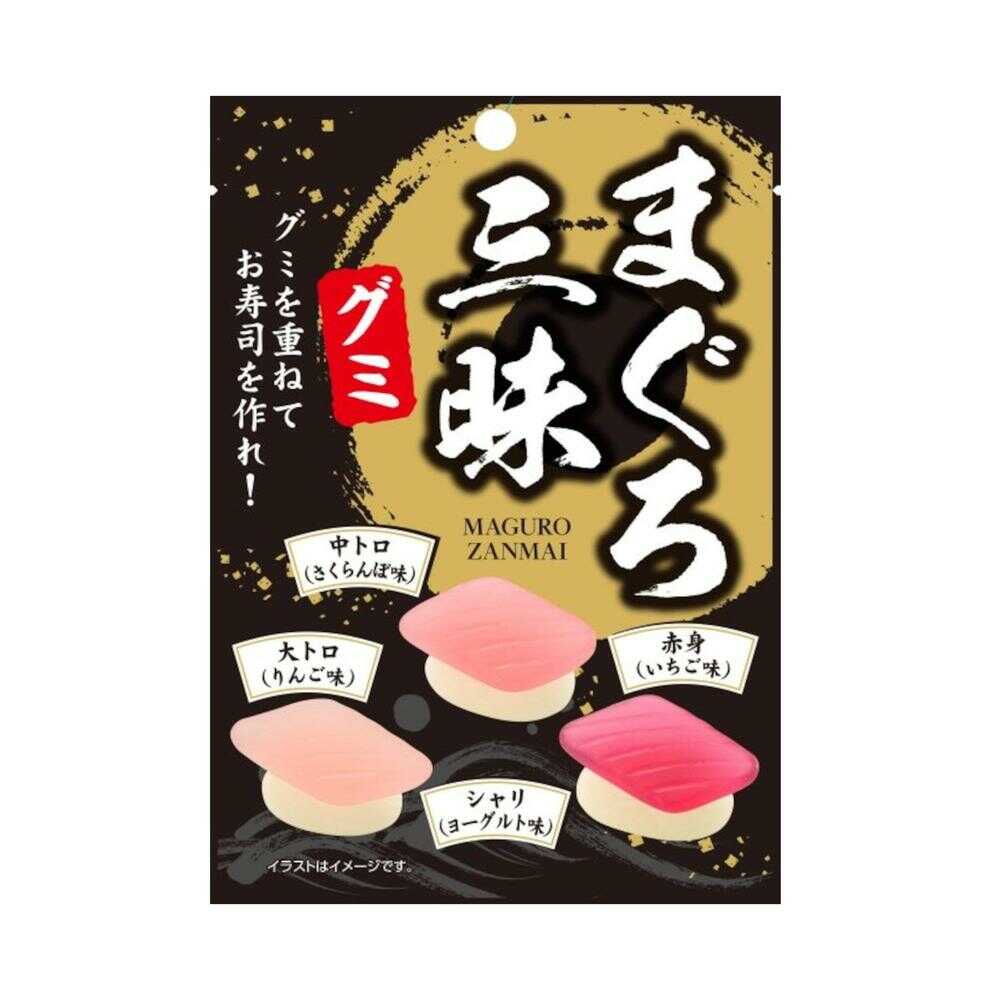 ◆クリート まぐろ三昧グミ 60g   [10個セット]