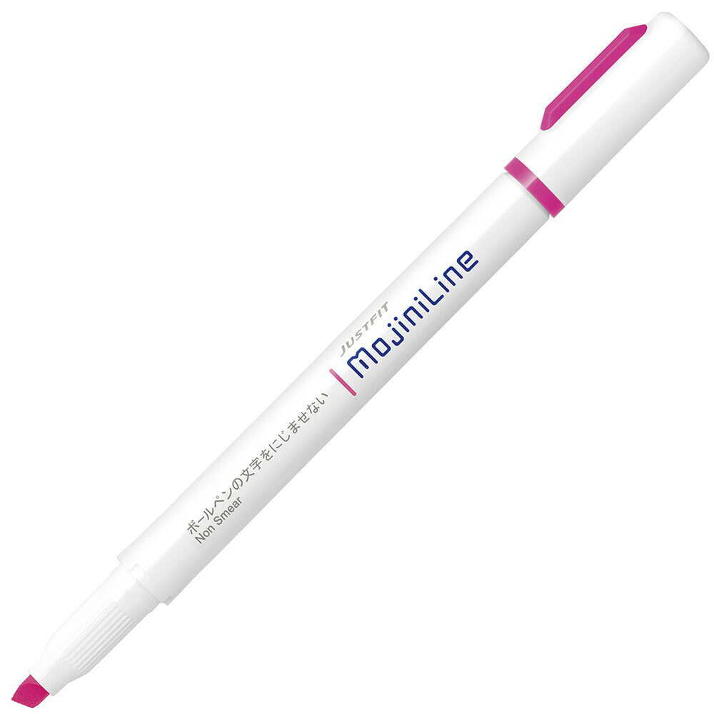 ゼブラ ジャストフィット モジニライン ピンク 1本