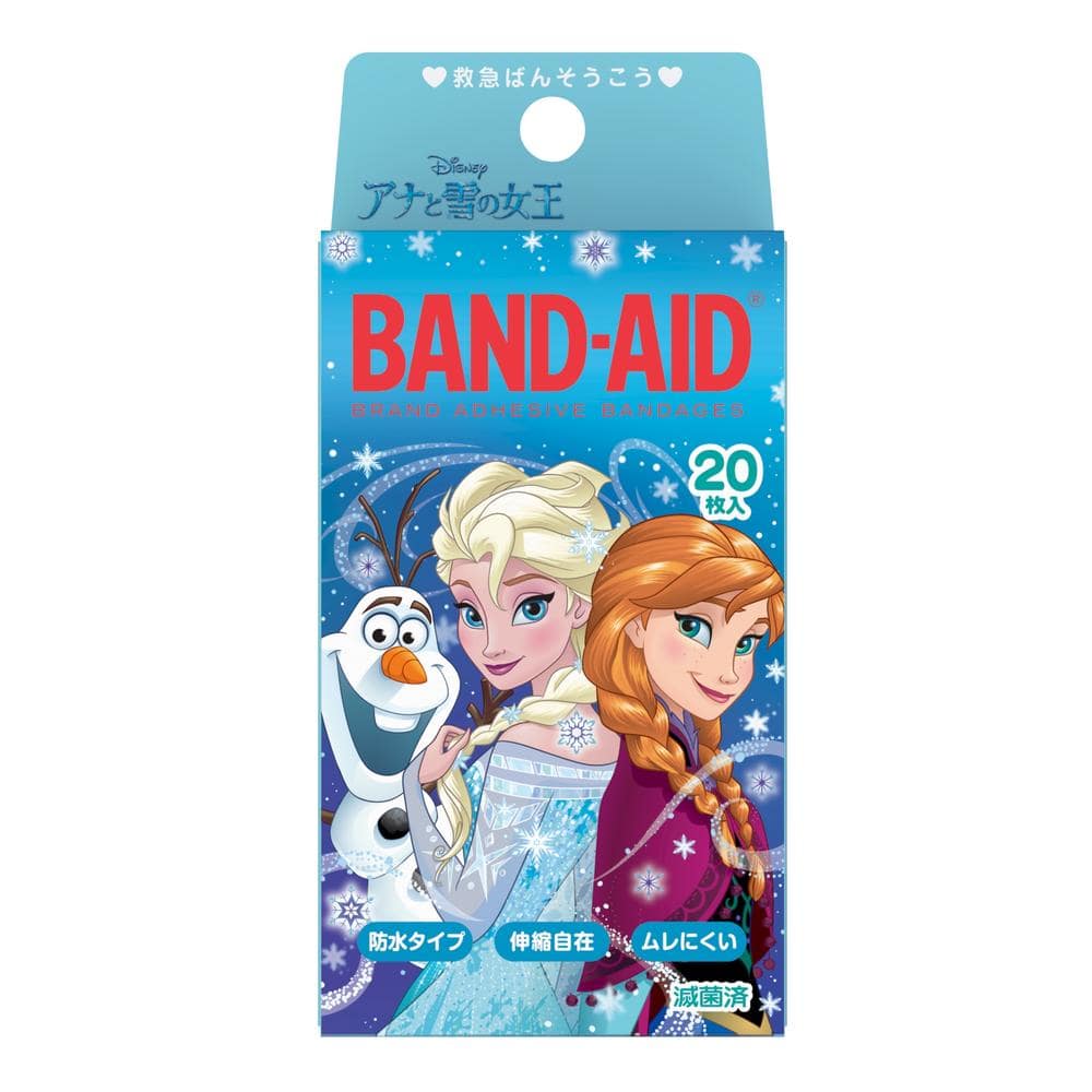 [一般医療機器]バンドエイド アナと雪の女王  20枚