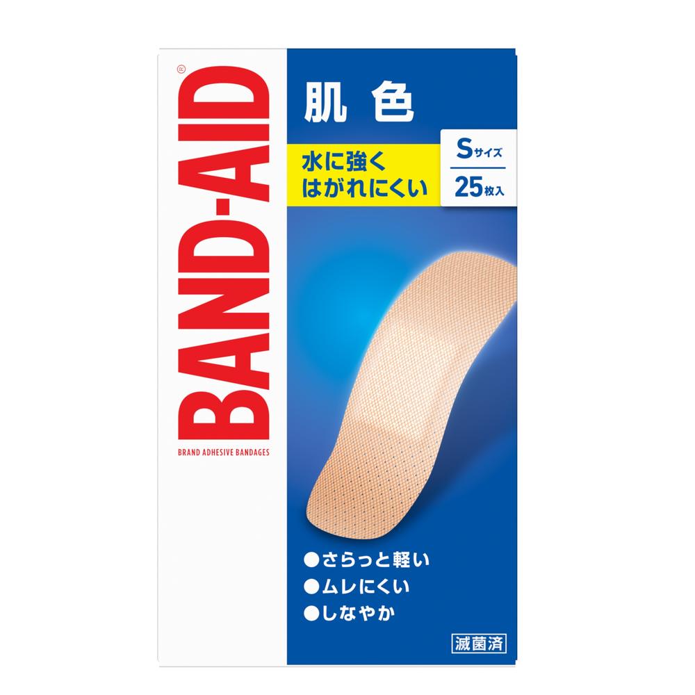 [一般医療機器]バンドエイド 肌色 Sサイズ 25枚