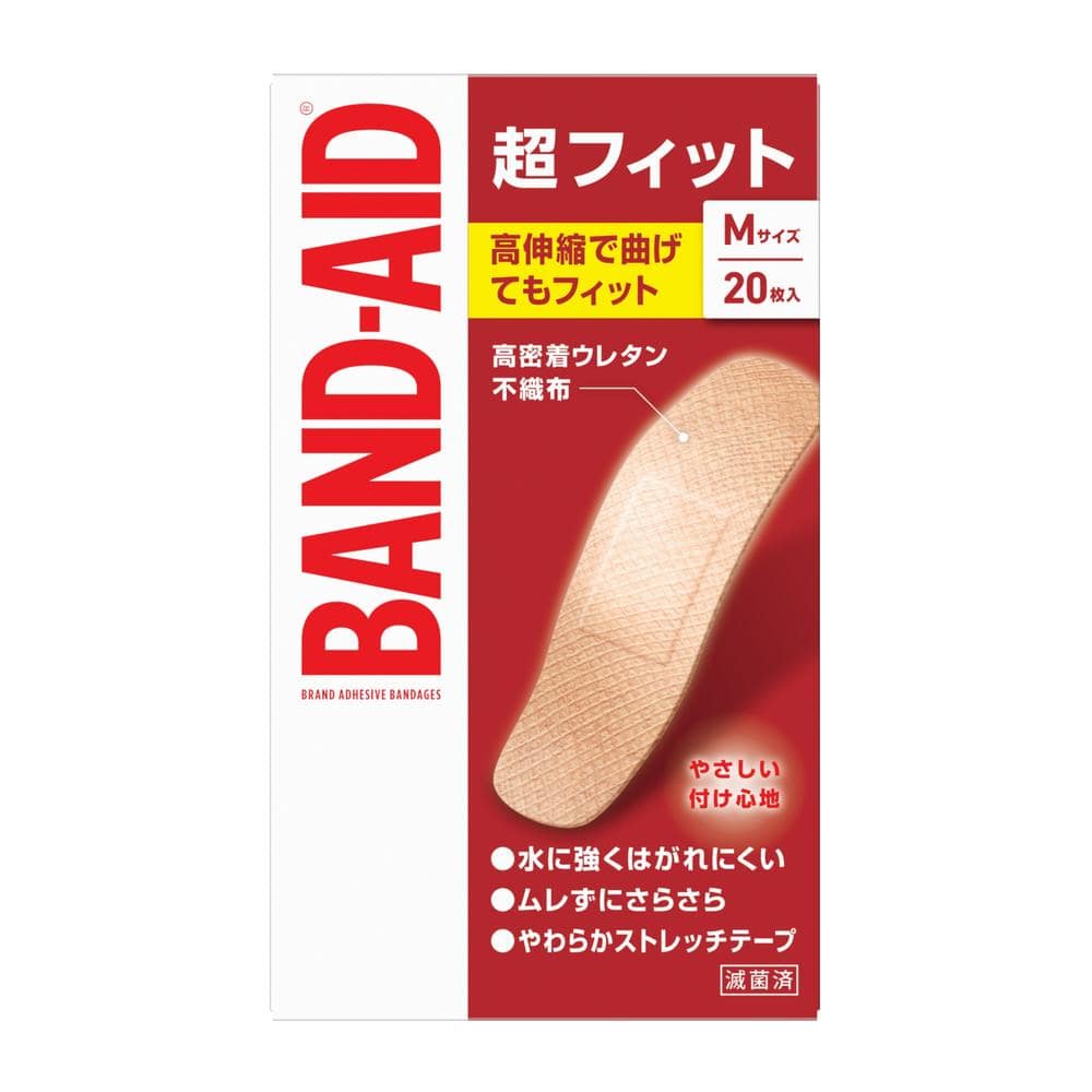 [一般医療機器]バンドエイド 超フィット Mサイズ 20枚