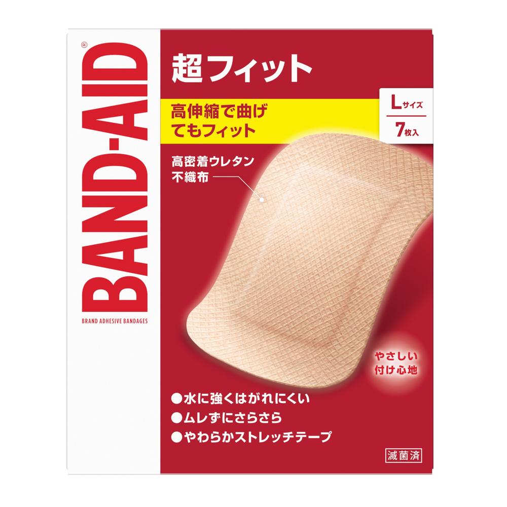 [一般医療機器]バンドエイド 超フィット Lサイズ 7枚