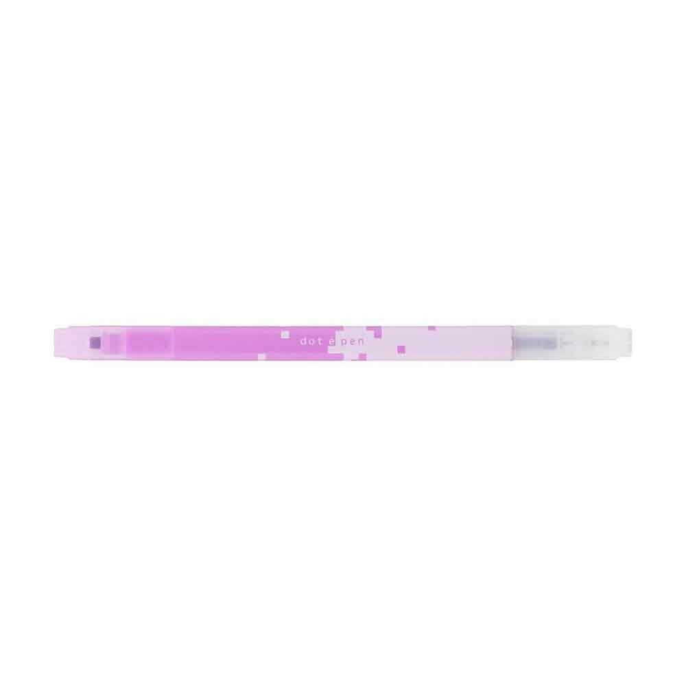 サンスター文具 四角マーカー dot e pen（ドット・エ・ペン） バイオレット