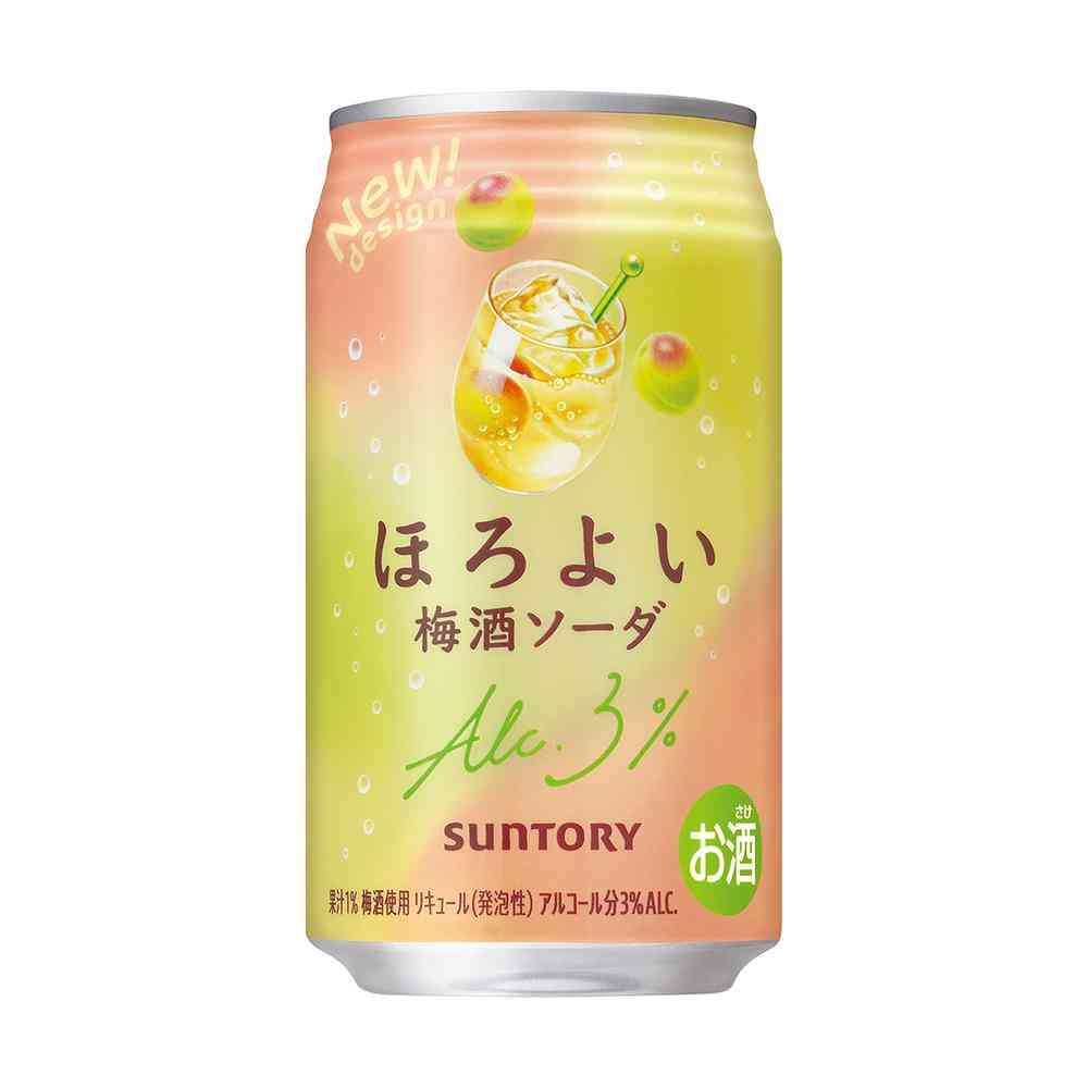 サントリー ほろよい＜梅酒ソーダ＞350ml