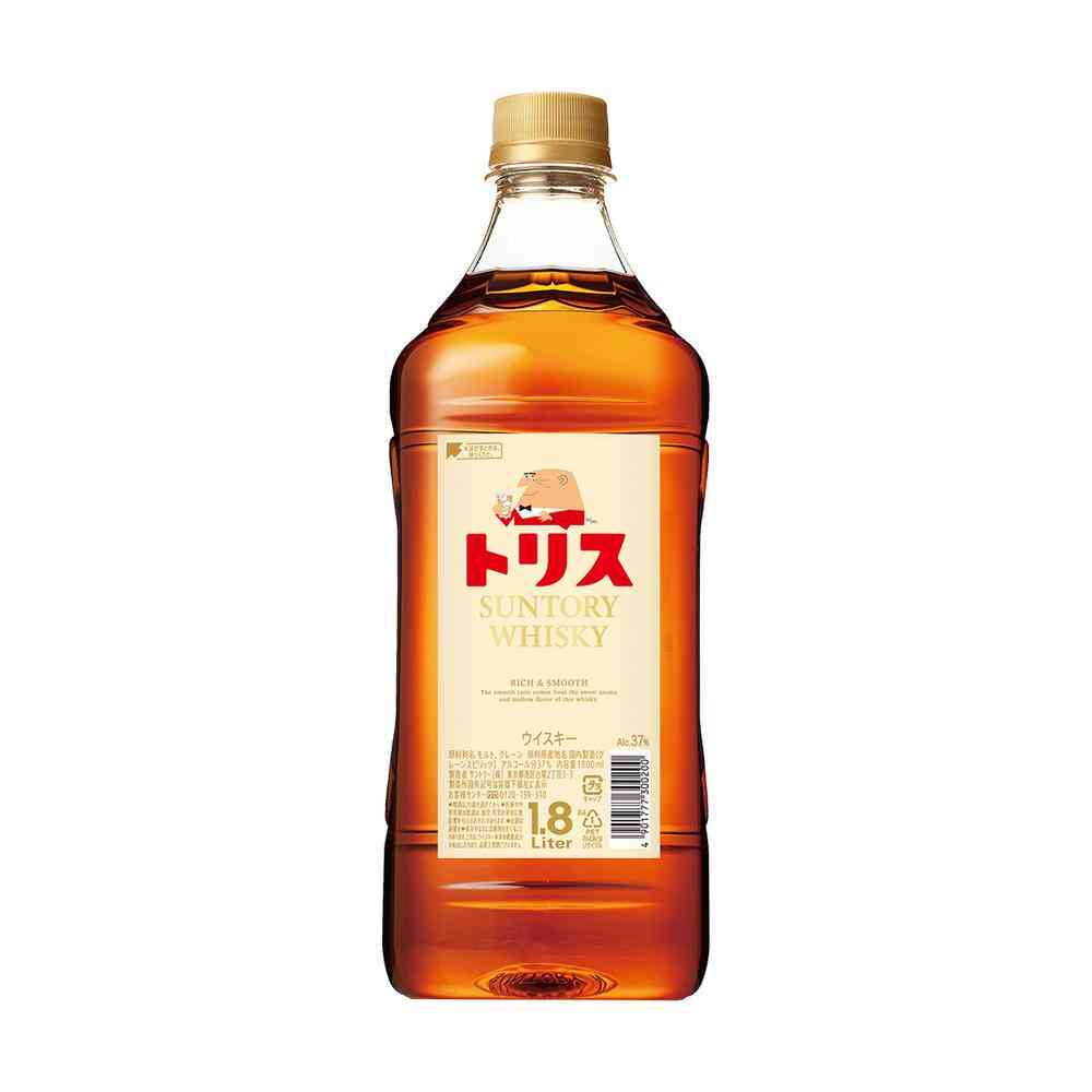 サントリー トリスウイスキー ペット1800ml【6個セット】