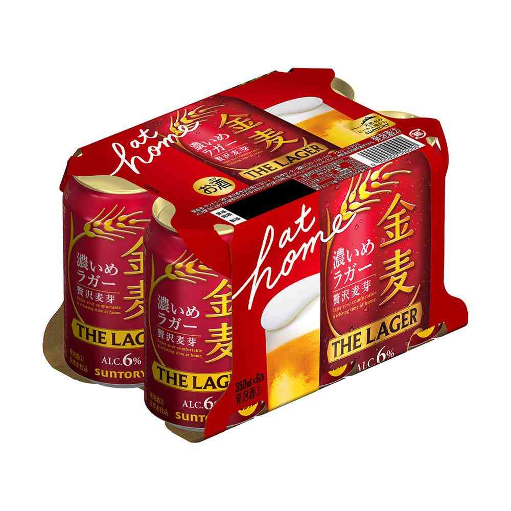 サントリー 金麦〈ザ・ラガー〉350ml×6本