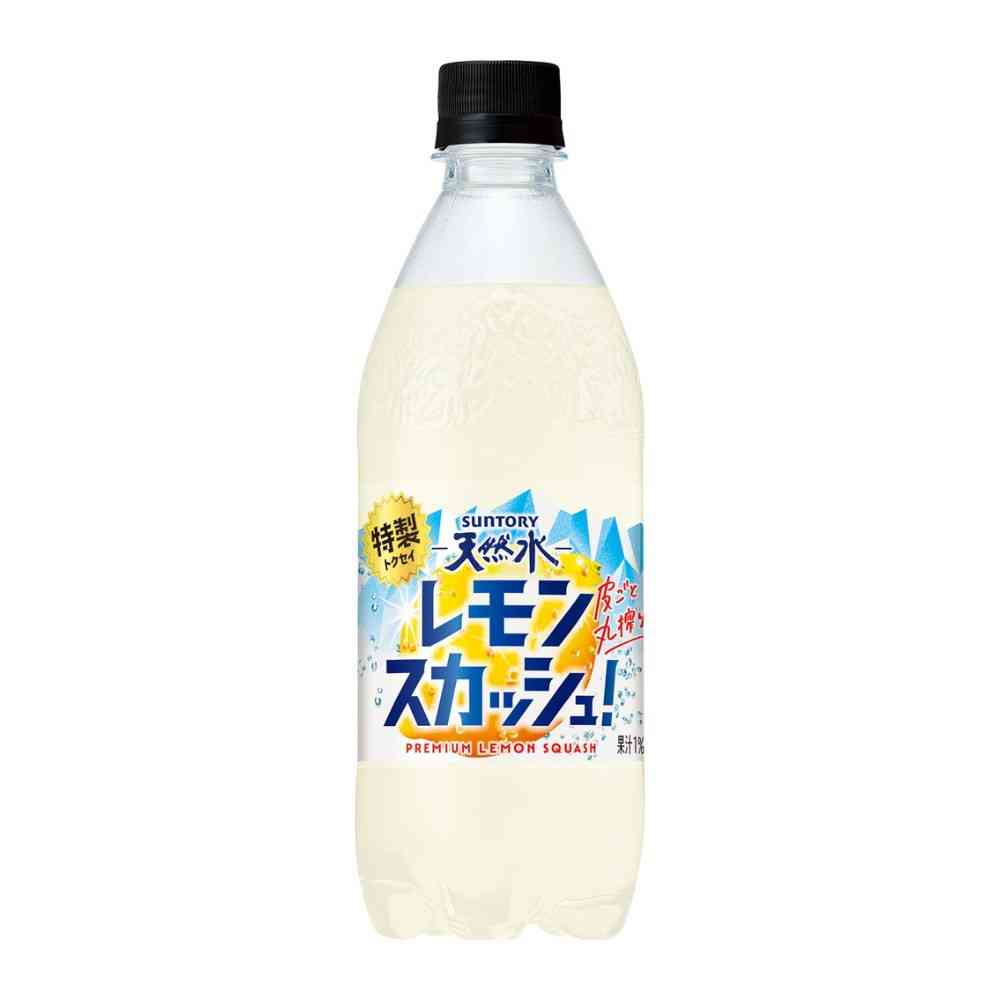 ◆サントリー 天然水 特製レモンスカッシュ500ml【48個セット】