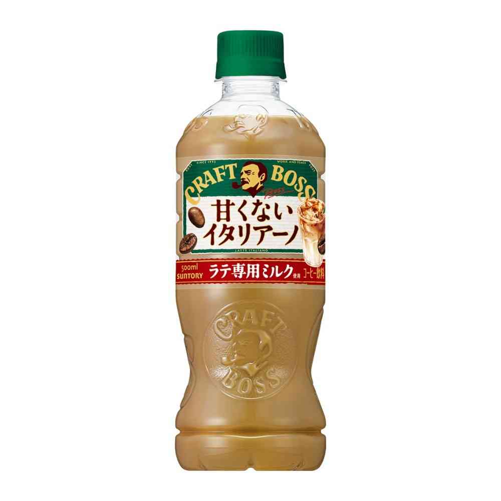 ◆サントリー クラフトボス 甘くないイタリアーノ500ml【24個セット】