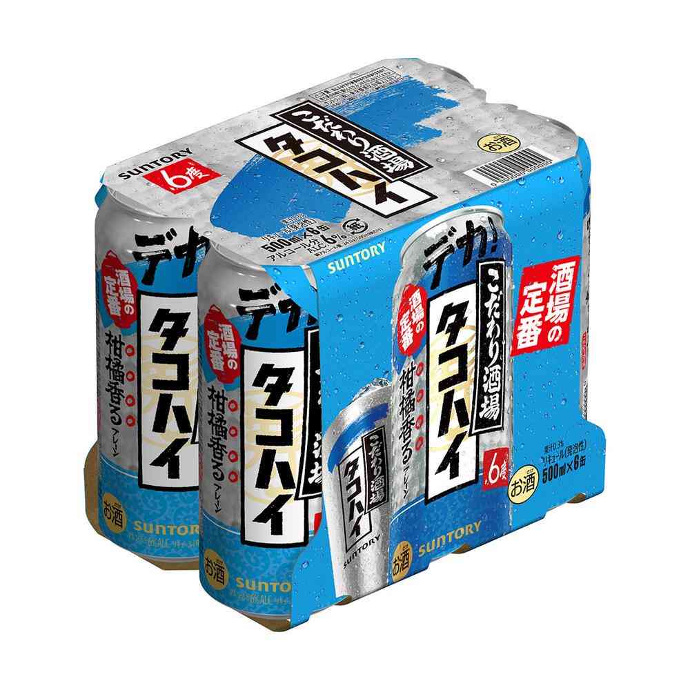 サントリー こだわり酒場のタコハイ500ml×6本