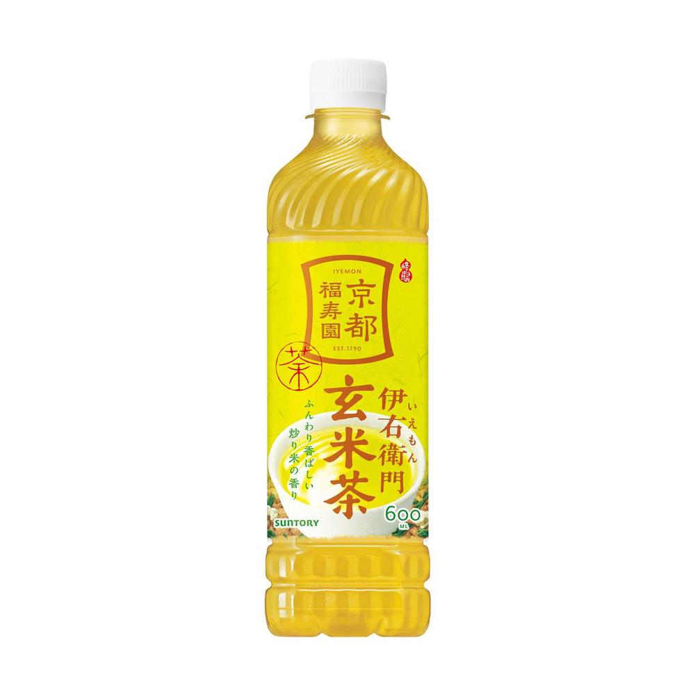 ◆サントリー 伊右衛門 玄米茶 600ml [24個セット]