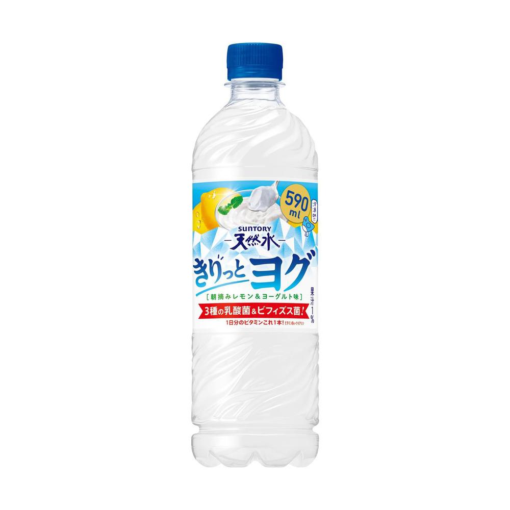◆サントリー きりっとヨグ レモン＆ヨーグルト味 590ml [24個セット]