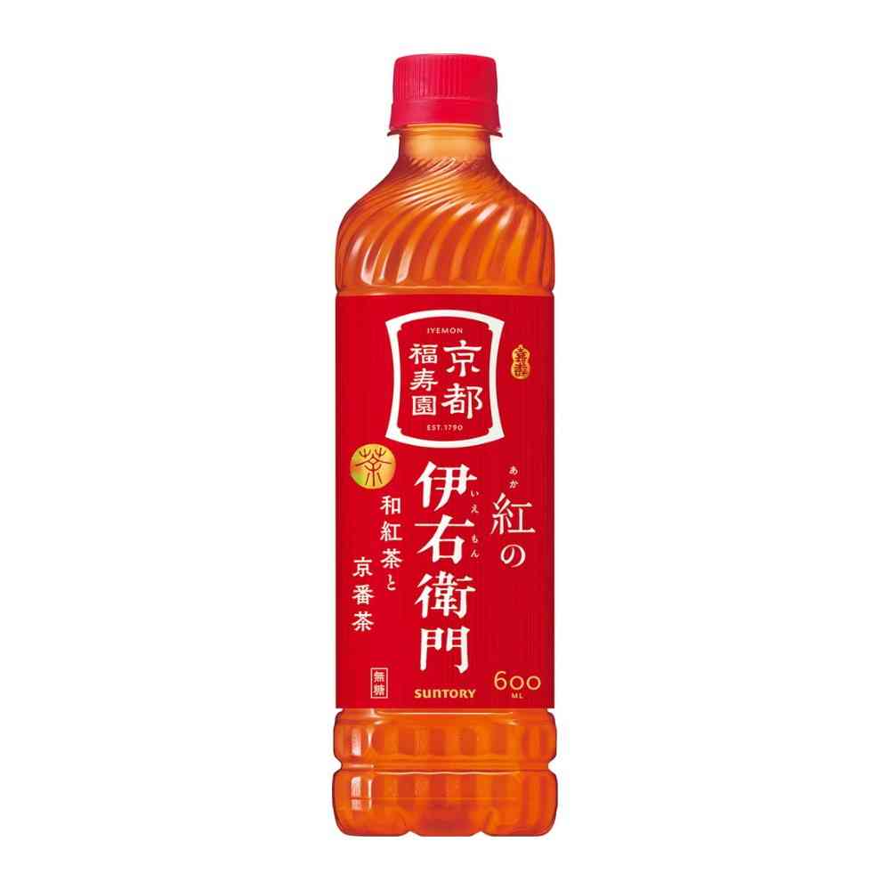 ◆サントリー 紅の伊右衛門600ml【24個セット】