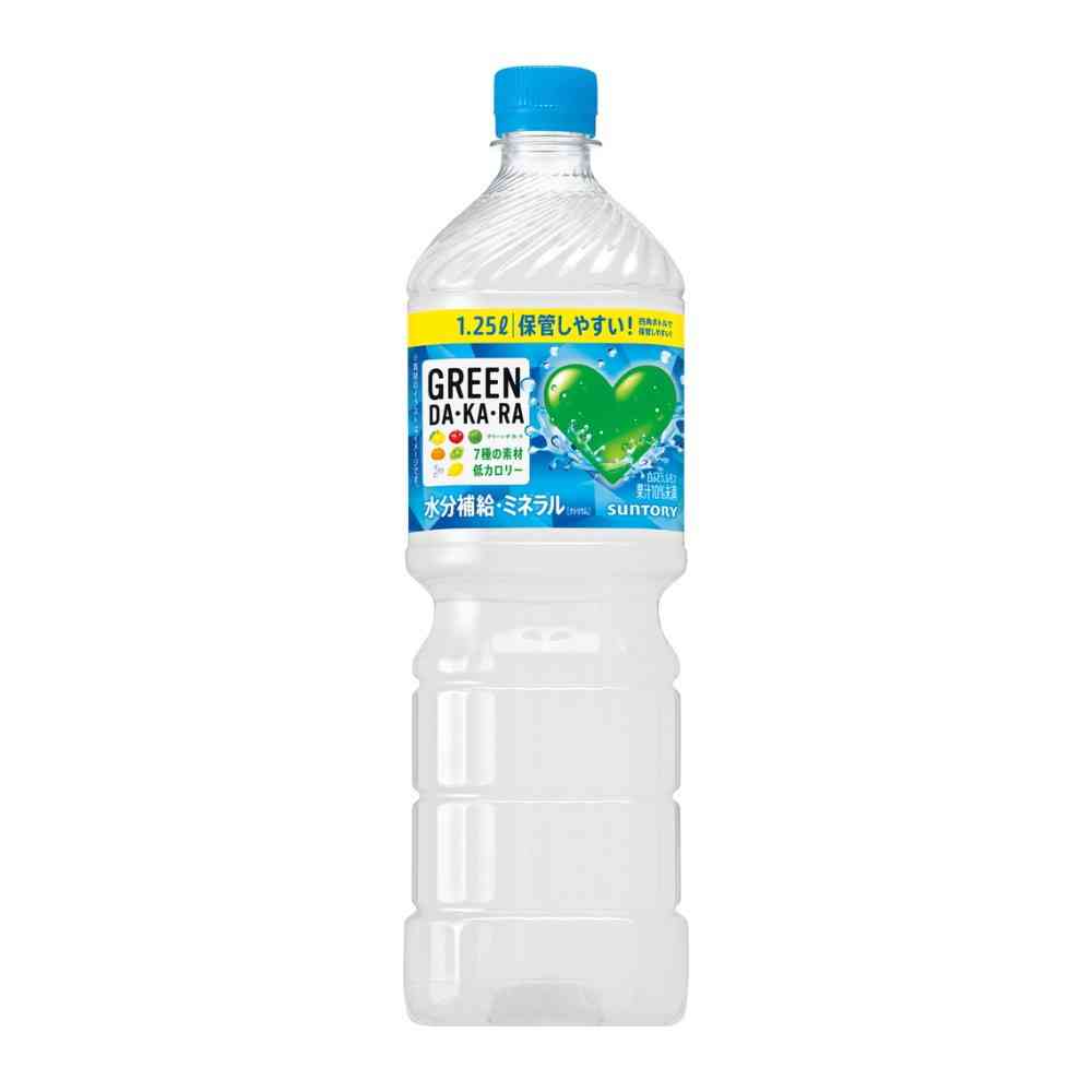 ◆サントリー GREEN DA・KA・RA 1.25L1250ml【16個セット】