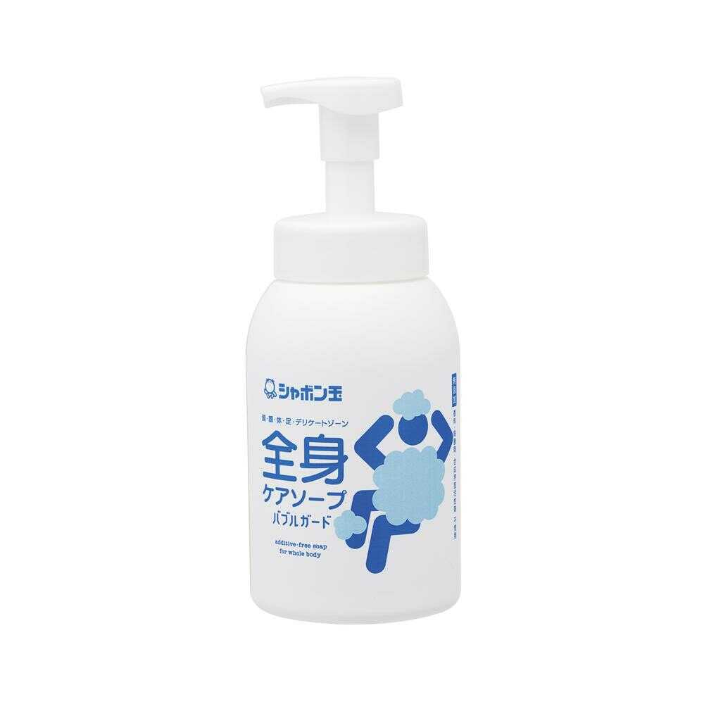 シャボン玉石けん 全身ケアソープ バブルガード 本体 570ml