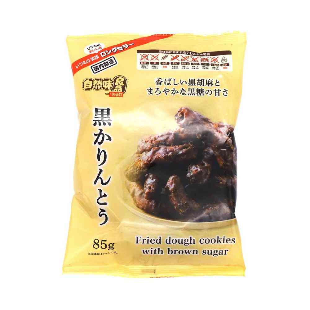 ◆エヌエス 東京カリント 自然味良品 黒かりんとう 85g [16個セット]