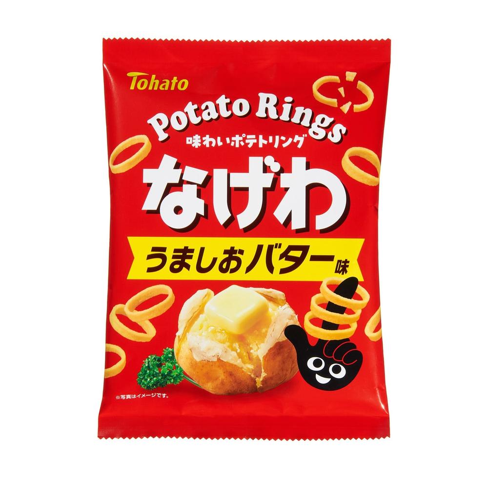 ◆東ハト なげわ うましおバター味 57g   [12個セット]