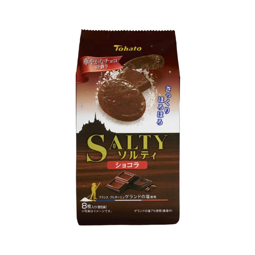 ◆東ハト ソルティ ショコラ 8枚   [12個セット]