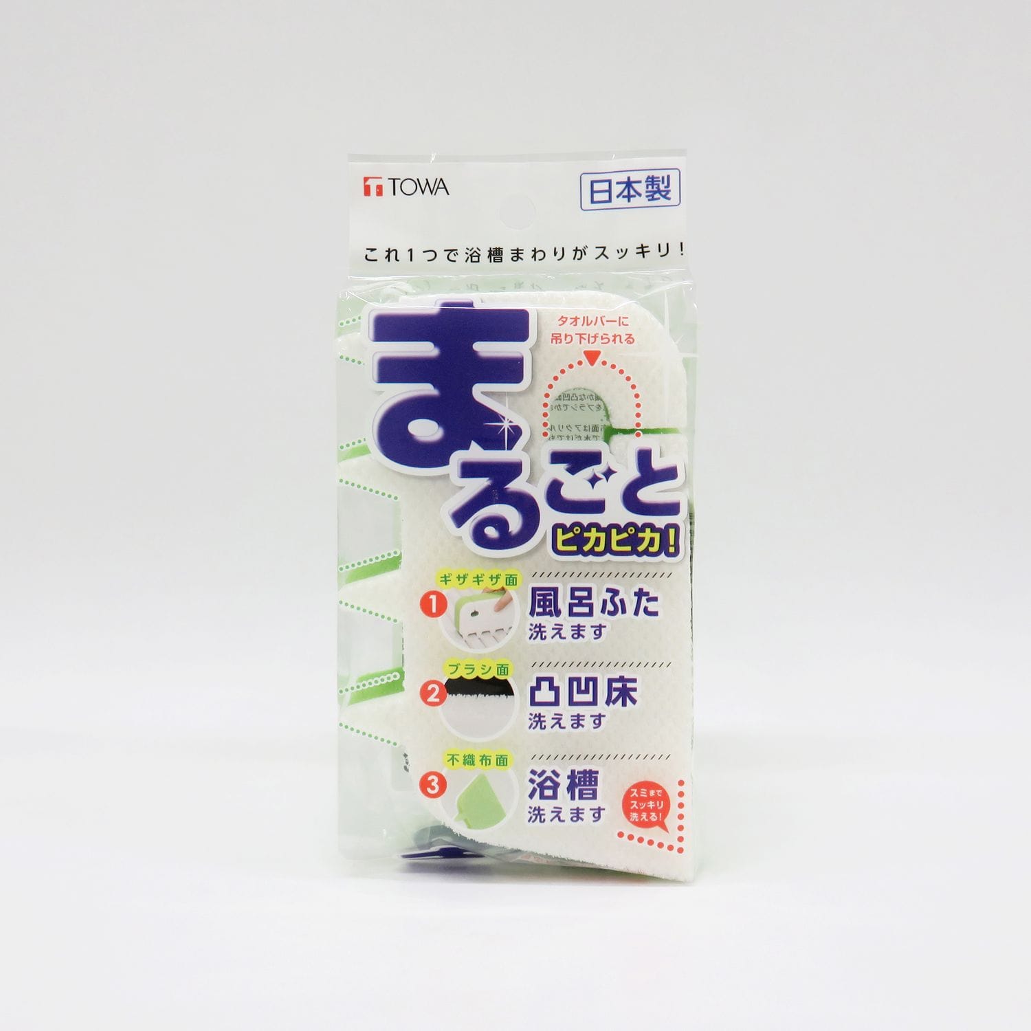 東和産業 吊るせる浴室まるごとスポンジ 30036