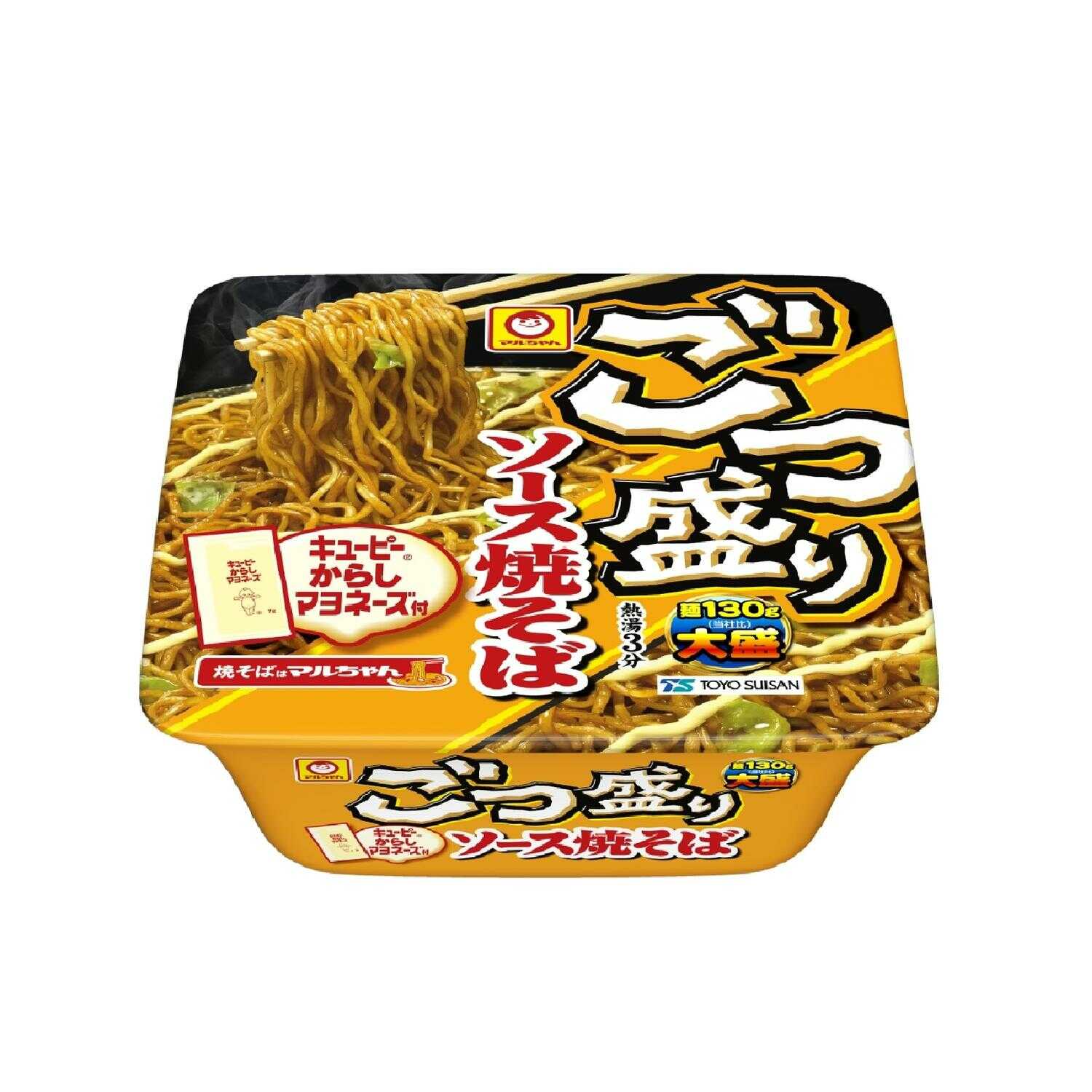 ◆東洋水産 マルちゃん ごつ盛り ソース焼そば 171g   [12個セット]