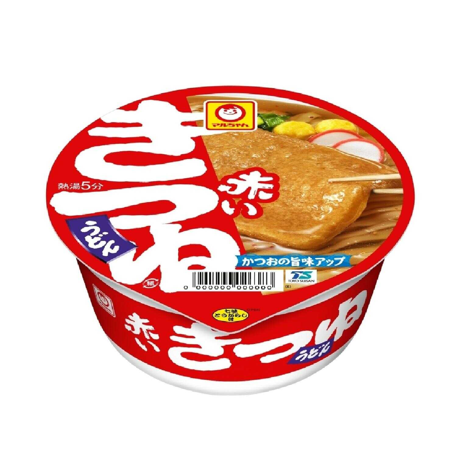 ◆東洋水産 マルちゃん 赤いきつねうどん 東 96g   [12個セット]