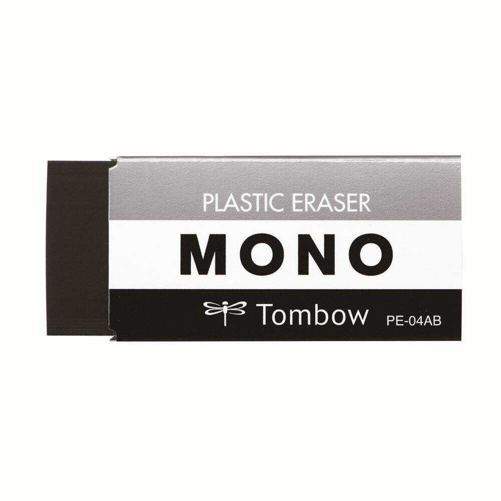 トンボ鉛筆 MONO 消しゴム ブラック 1個
