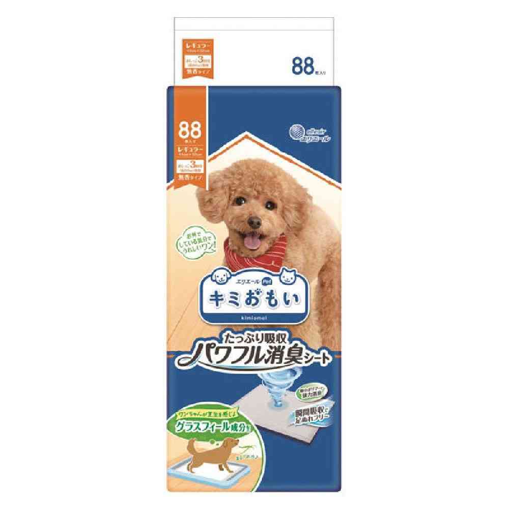 大王製紙 キミおもいパワフル消臭シートレギュラー 88枚
