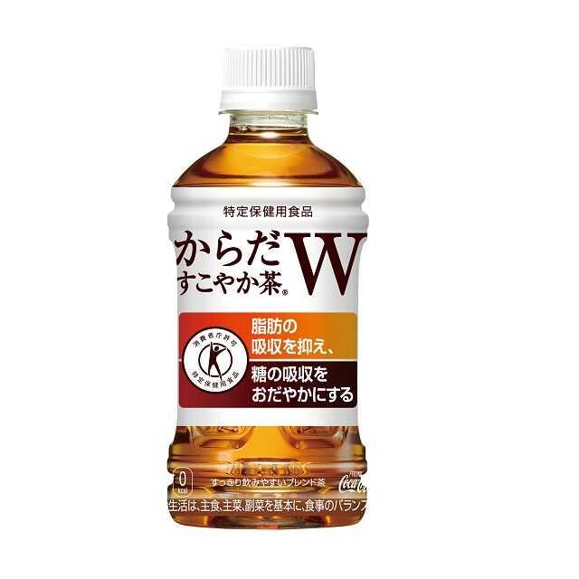 ◆【特定保健用食品(トクホ）】コカコーラ からだすこやか茶W 350ml【24本セット】