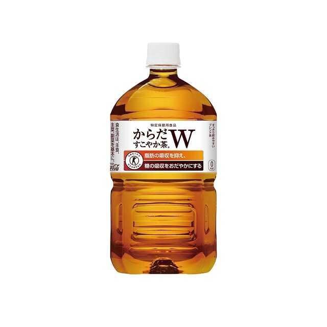 ◆【特定保健用食品(トクホ）】コカコーラ からだすこやか茶W 1.05L【12本セット】