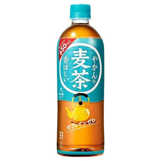 ◆コカコーラ やかんの麦茶 650ml【24本セット】