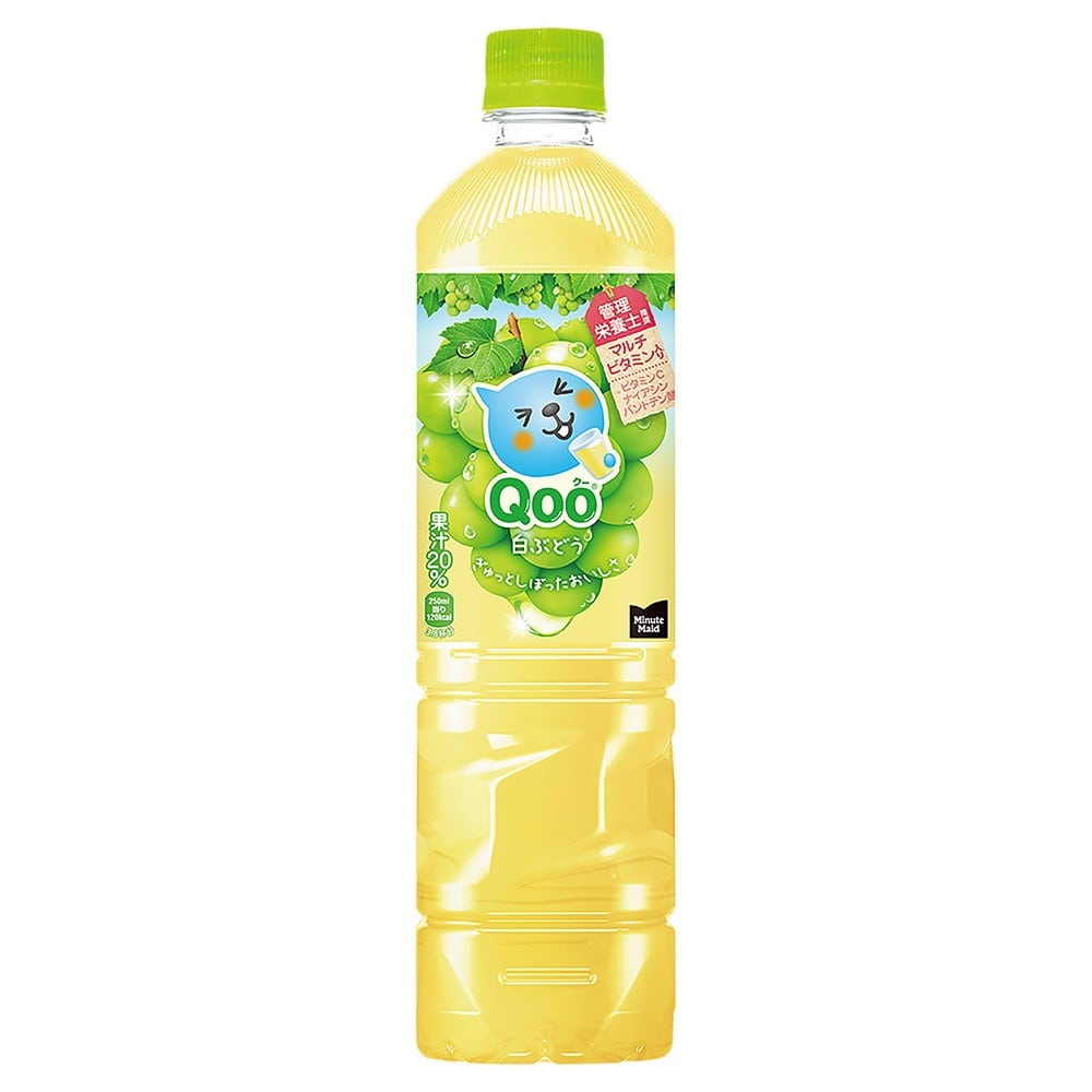 ◆コカ・コーラ Qoo白ぶどう 950mL   [12個セット]