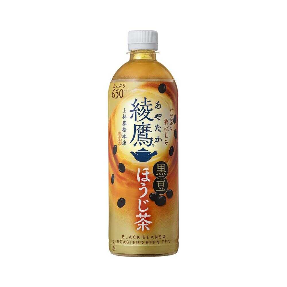 ◆コカ・コーラ 綾鷹 黒豆ほうじ茶 650ml [24個セット]