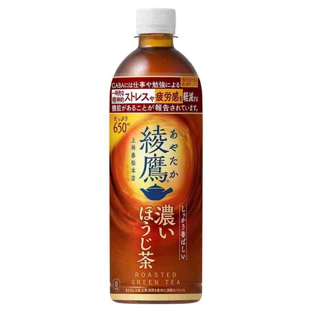 ◆[機能性表示食品]コカ・コーラ 綾鷹 濃いほうじ茶 650ml   [24個セット]