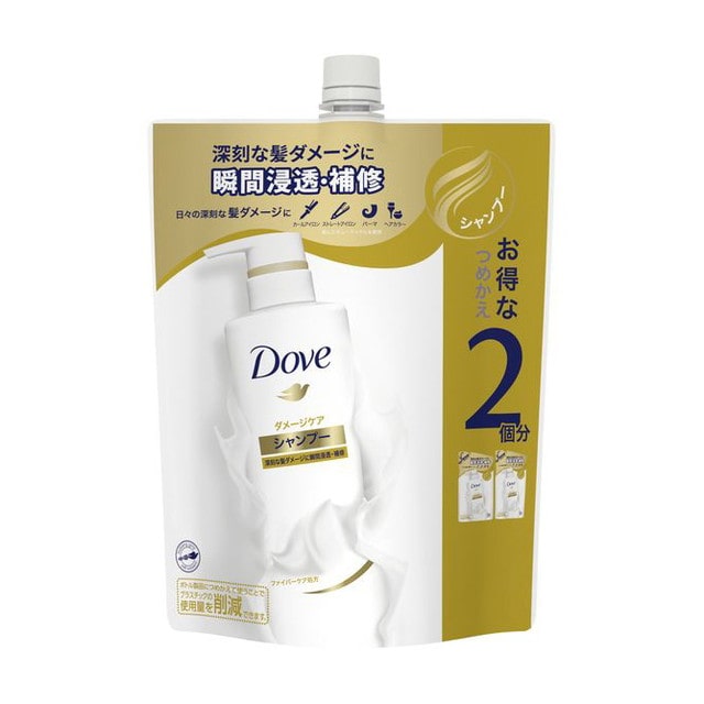 ユニリーバ ダヴ ダメージケア シャンプー つめかえ用 700g