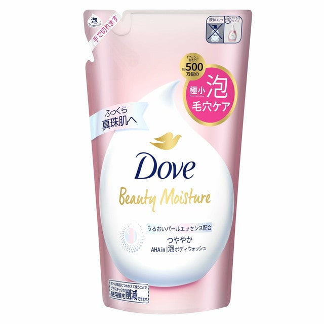 ダヴ　ビューティーモイスチャー　泡ボディウォッシュ　つややか　つめかえ用 430g